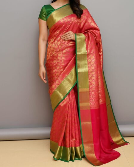 Party wear Banarasi Tissue Saree