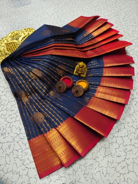 Premium quality Kanchipuram Vairaoosi Softsilk sarees