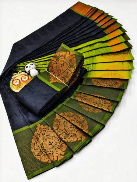 3D EMBOSSED ART SILK SAREES