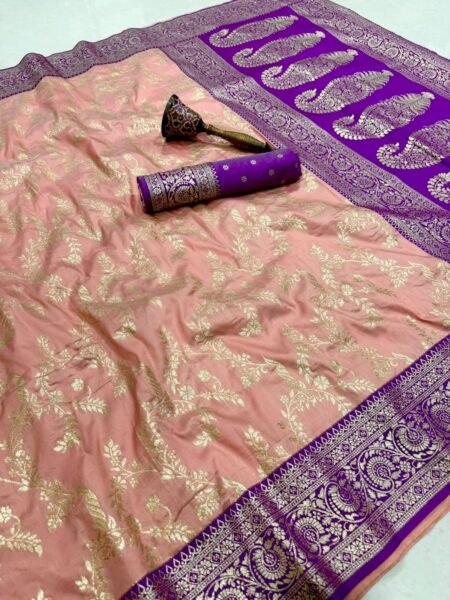 Banarasi Jaal Silk Saree